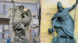 Massachusetts Supreme Court Halts Quincy S Saint Statues Honoring First Responde