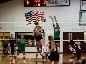 Maud Lady Cardinals Dominate Genoa Central In First Varsity Volleyball Showdown