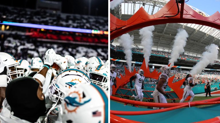 Miami Dolphins Start Season In Las Vegas