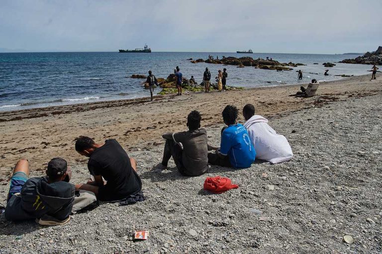 Migrant Children Stranded In Spain