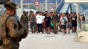 Migrant Crisis At Spanish Enclave Of Ceuta