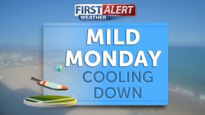 Mild Monday Cool Week Ahead