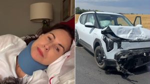 Minnie Driver Survives Car Crash