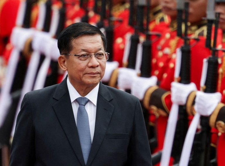 Myanmar Leader Visits Russia
