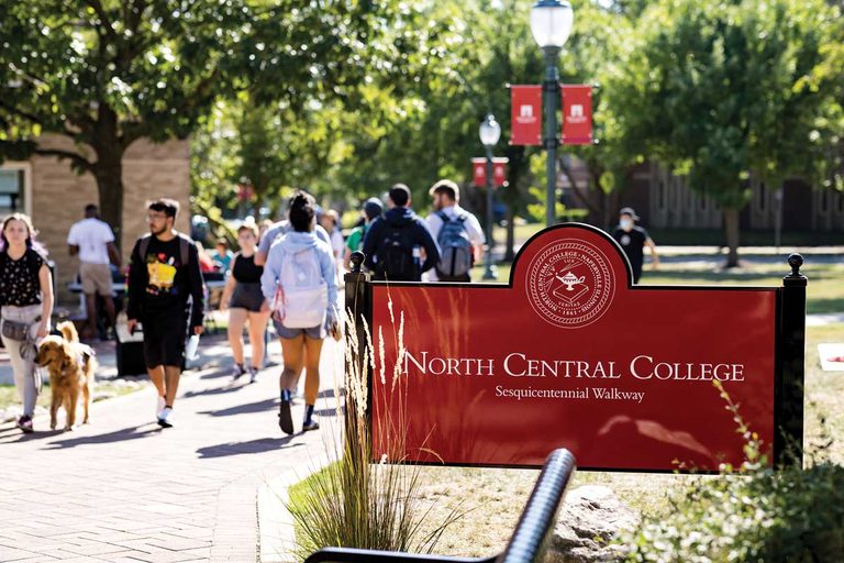 Naperville Welcomes North Central College Students