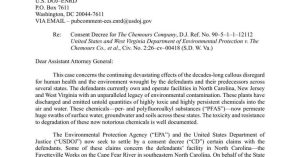 Nc Officials Criticize Epa Chemours Deal