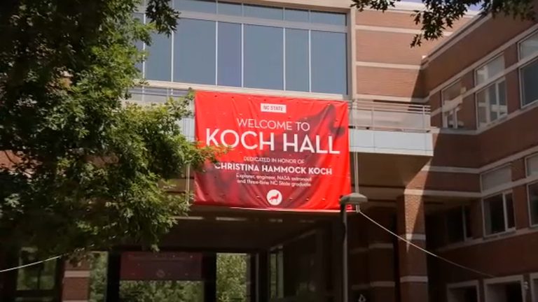 Nc State Renames Engineering Building Ii For Alum Astronaut Christina Koch