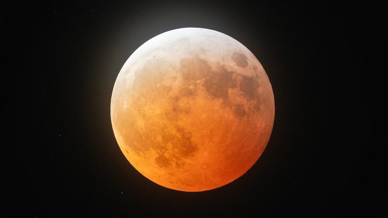 Near Total Lunar Eclipse Visible Across The United States Thursday Night