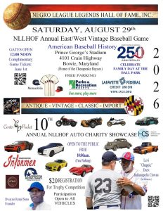 Negro League All Star Game Returns To Bowie For Free Family Celebration