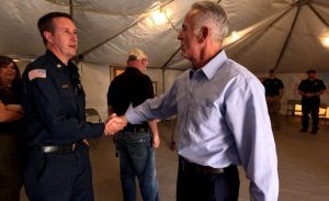 Nevada Governor Lombardo Tours Bug And Stallion Wildfire Sites And Reviews Emerg