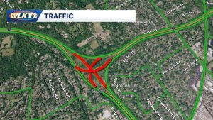 Nighttime Lane Closures On Watterson Expressway And Us 42 Announced