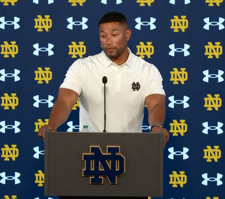 Notre Dame Enters Fall Camp