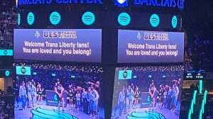 Ny Liberty Displays Pro Trans Messages On Scoreboard Amid Counter Protest At Bar