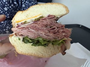 Off Broadway Deli In Boise Draws Long Lunch Lines With Hearty Bronco Special