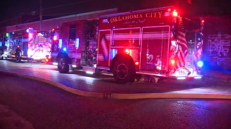 Okc Shopping Center Fire