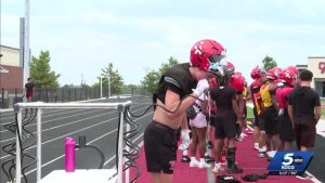 Oklahoma High School Football Practices Adapt To New Extreme Heat Safety Policy