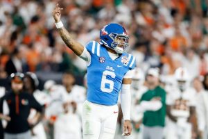Ole Miss Quarterback Trinidad Chambliss Draws Nfl Draft Interest After Standout