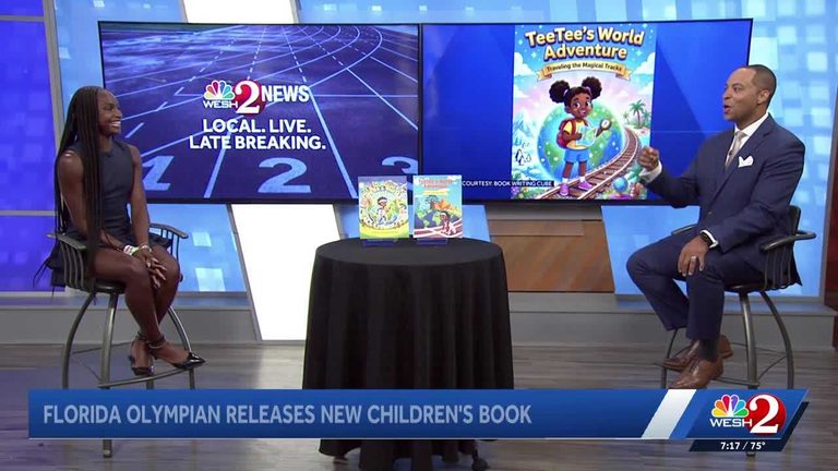 Olympic Gold Medalist Twanisha Terry Launches New Children S Book In Orlando