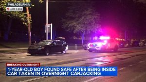 One Year Old Found Safe After Car Stolen In East Falls Philadelphia
