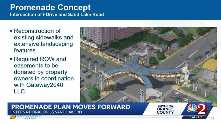 Orange County Commissioners Move Forward On 19 4 M I Drive Promenade