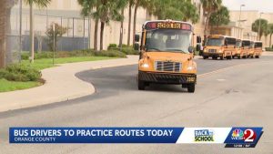 Orange County School Bus Drivers Prepare For New Year