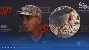 Osu Football Coach Eric Morris Recounts Late Night Armadillo Showdown In Stillwa