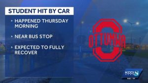 Ottumwa Student Recovering After Vehicle Strike Near School Bus Stop