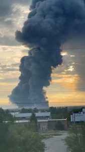 Ozon Warehouse In Orenburg Region Damaged By Drone Debris Governor Says