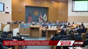 Palm Beach County Commissioners Adopt One Year Moratorium On Large Ai Data Cente