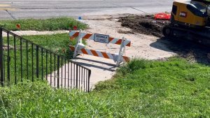 Parents Voice Safety Concerns As Construction Disrupts Sidewalks At Irving Middl