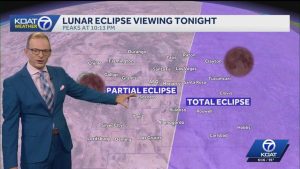 Partial Lunar Eclipse Tonight And Brief Heat Relief Expected In New Mexico