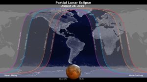 Partial Lunar Eclipse Visible Tonight Across Much Of The U S