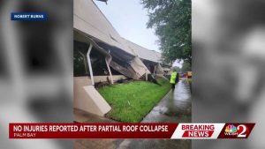 Partial Roof Collapse At Palm Bay Commercial Building No Injuries Reported