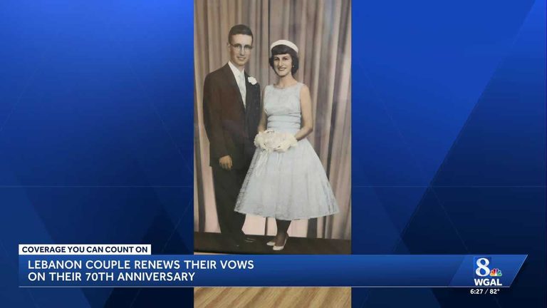 Pennsylvania Seniors Renew Vows On 70Th Anniversary