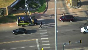 Person Injured In Northwest Oklahoma City Crash Transported By Ambulance