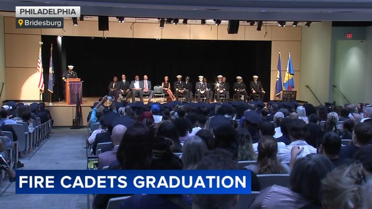 Philadelphia Fire Department Graduates 204Th Cadet Class At Local Elementary Sch