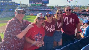 Phillies Fans Reunite With Uk Family