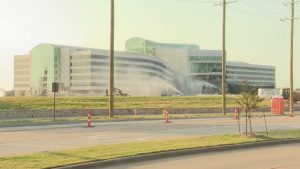 Plano S Historic Eds Building Demolished
