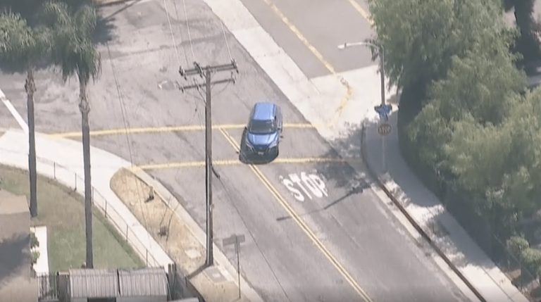 Police Chase Ends In San Gabriel Valley
