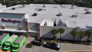 Port Richey Burlington Store Roof Partially Collapses After Heavy Rain