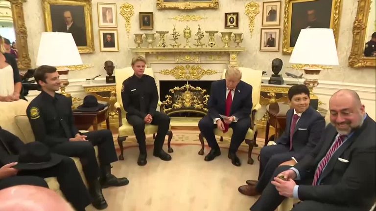 President Trump Honors Santa Cruz Teen Lifeguard For Dramatic Ocean Rescue