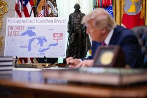 President Trump Signs Order To Rename Lake Ontario As Lake America