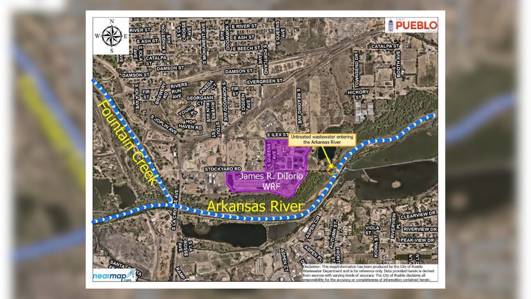 Pueblo Health Officials Extend Arkansas River Advisory After Massive Sewage Spil