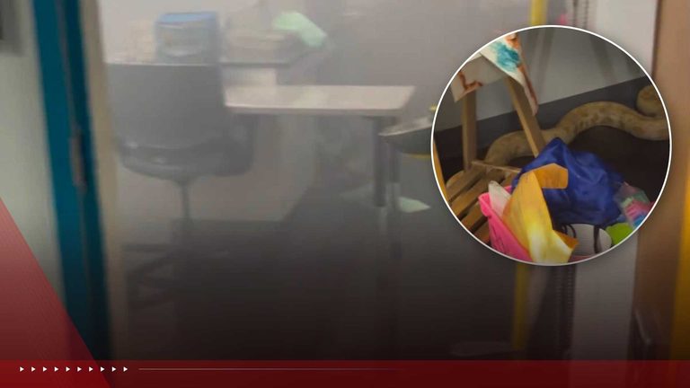 Python Causes Fire At Forest Middle School Damages Classrooms
