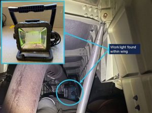 Qantas A380 Flies Two Days With A Work Light Left In Wing Investigators Say