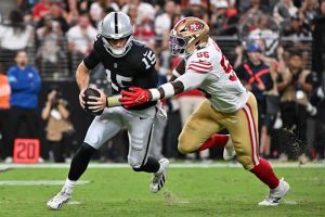 Raiders Rookie Quarterback Fernando Mendoza Struggles In 18 12 Preseason Loss To