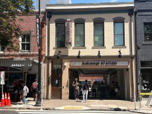 Raleigh Installs Security Fencing Near Moore Square Bus Station To Curb Loiterin