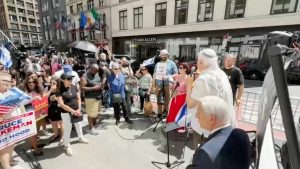 Rally Calls For Greater Security After Central Synagogue Attack In Manhattan