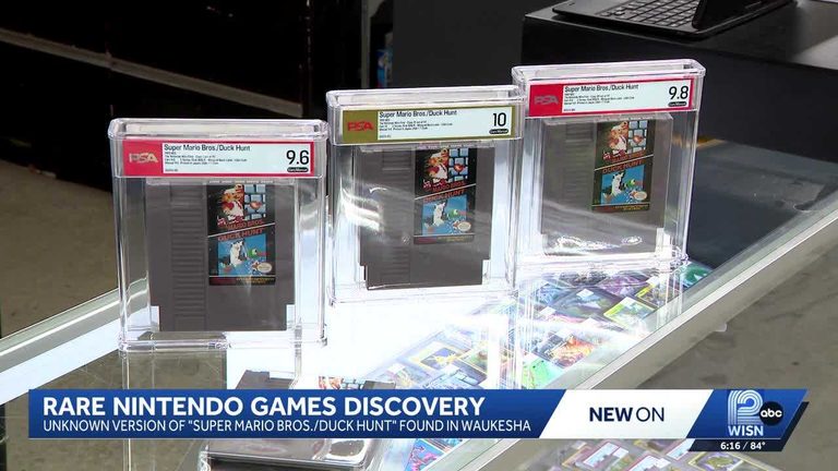 Rare Nintendo Cartridges Found