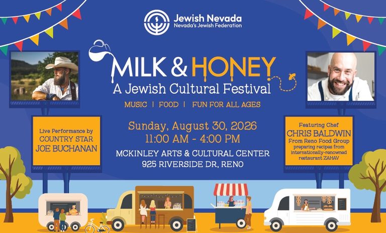 Reno To Host 5Th Annual Milk Honey Jewish Cultural Festival
